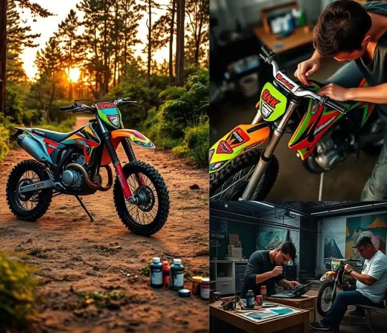 Pintura de Motos Off-Road: Dicas e Técnicas para Personalização