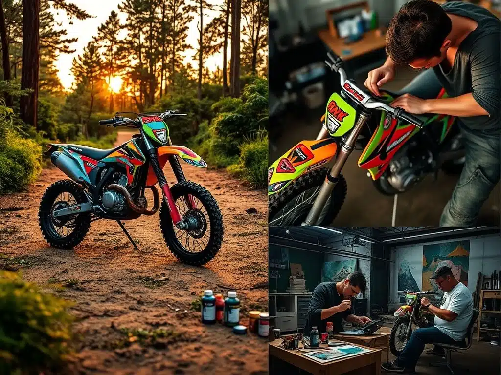 Pintura de Motos Off-Road: Dicas e Técnicas para Personalização
