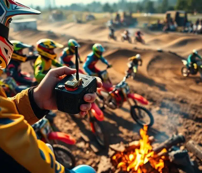 Rádio para Motocross: A Conexão Perfeita nas Trilhas