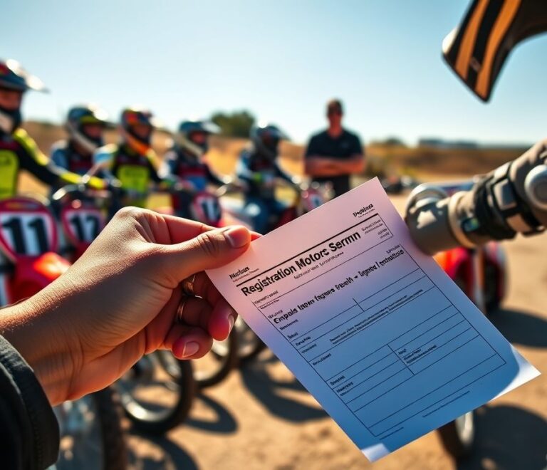 Inscrição para Motocross: Tudo que Você Precisa Saber