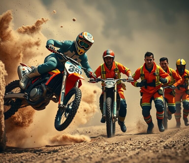 Procedimentos de Emergência em Motocross: O Que Você Precisa Saber